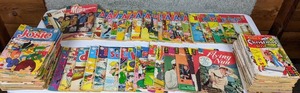 lot 17 image: Over 100 Piece Collection of Vintage Comics Archie Series, Monkees, Flying Nun, Christmas Editions and More