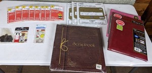 lot 15 image: NEW Scrapbooking Supplies Scrapbooks, Photo Corners, Stickers and More
