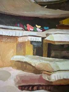 Original Painting Signed CG 91