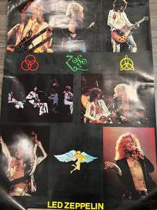 1972 Led Zepplin Poster