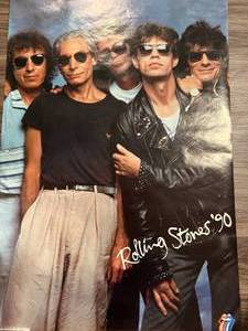 Rolling Stones 90 Poster