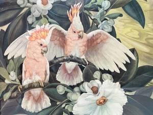 Tropical Beauty signed by Jessie Arms Botke