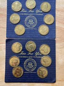 lot 39 image: Presidential Coins