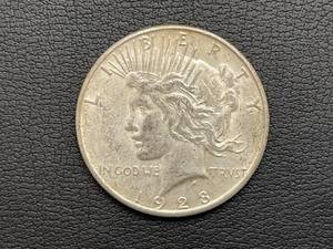 lot 47 image: 1928-S Peace Dollar Key Date