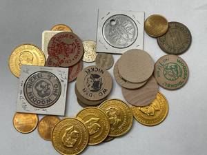 lot 56 image: Lot of Tokens