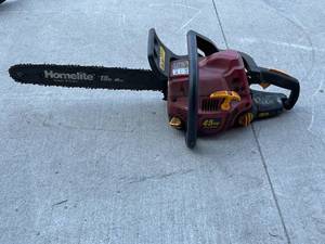 Homelite 18 Chainsaw