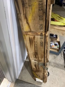 Large wood Ammo Box