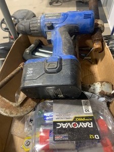 Ball Joint Press C-Clamp  cordless drill