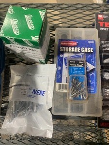 Riveter tool and rivets