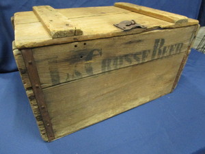 LaCrosse Beer Wooden Case