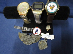 HD Belt Buckle, Fobs, Wrist Watches