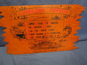 Vintage Anglers Prayer