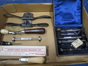 Draw Knives, Checkering, Screwdrivers