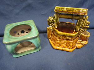 Stangl Votive, McCoy Wishing Well
