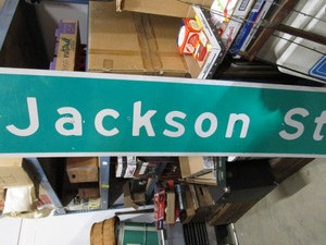 Jackson St Sign