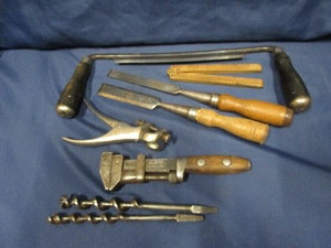 K.Kutter Draw Knife, Chisels