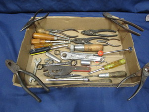 Pliars, Wire Cutter, Files