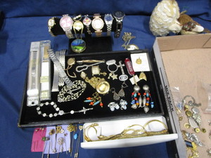 Costume Jewelry, Watches