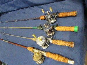 Casting Rods with Split Bamboo