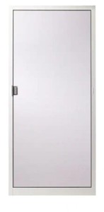 lot 417 image: Andersen 35-18 in. x 77-916 in. 200 Series White Aluminum Sliding Patio Door With Insect Screen.