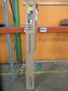 lot 439 image: Andersen 72 in. x 80 in. 200 Series Perma-Shield Wood Sliding Patio Door Frame KitParts in White needs Assembly.