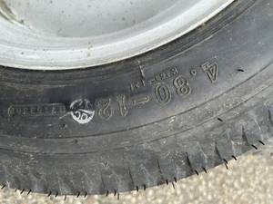 lot 48 image: Lot of 6 Assorted Trailer Tires