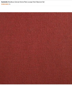 Hampton Bay Antique Beige, Periwinkle, Chili, Toffee & Canvas Henna Patio Lounge Chair Slipcovers & Cover Sets. See Pictures