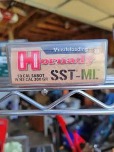 lot 71 image: Hornady SST-ML 50 Caliber 300 GR Sabot Muzzeloading