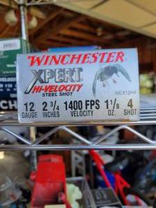 lot 73 image: Winchester 12 gauge 2 34 4 Shot
