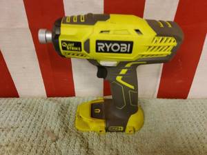 lot 120 image: Ryobi 18v 14 in. hex impact