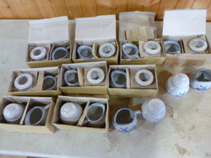 lot 15 image: 15 Cream and Sugar Sets
