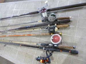 lot 72 image: Fishing Rods and Reels