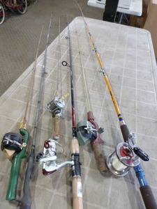 lot 73 image: Fishing Rods and Reels