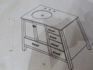 lot 88 image: Vinnova Vanity (New in Box)
