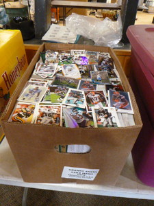lot 91 image: Large Box of Football Cards