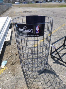 lot 99 image: Spalding Ball Basket