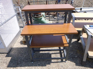 lot 104 image: Sturdy DeskTable