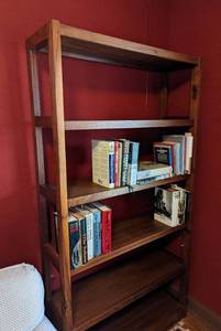 Wood Bookshelf