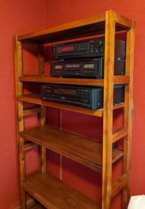 Wood Bookshelf