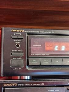 Onkyo TunerTape Deck and CD Player