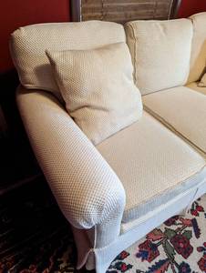Cream Sofa by Sherrill