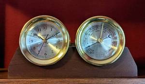 Hampton Mantle ClockBarometer