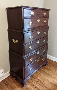 Tall Wood Dresser by Harden
