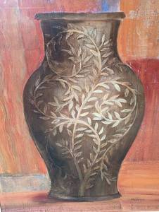 Framed Vase Print by Albena Hristova