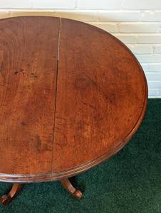Vintage Round Wood Table