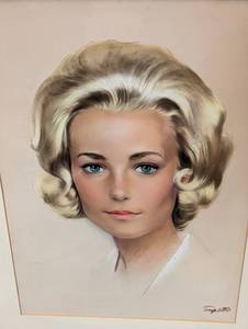 Framed Vintage Portrait Print by Robert Templeton