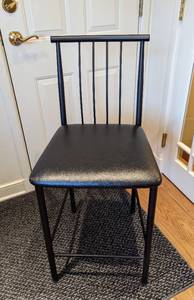 Black Counter Stool