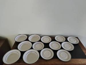 Collection of Dishes by Black