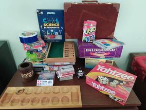 Collection Of Kids Toys And Games