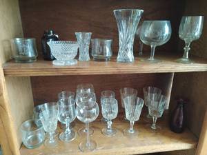 Collection Of Crystal And Glassware
